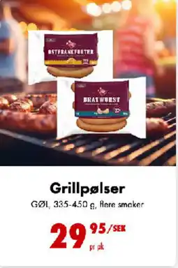 Nordby Supermarket Grillpølser tilbud