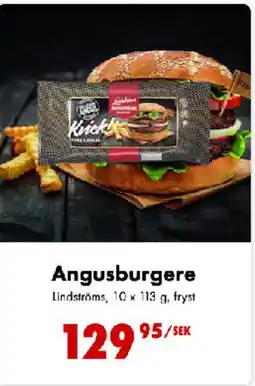 Nordby Supermarket Angusburgere Lindströms tilbud