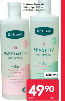 Rusta Dr Greve flytende intimsåpe tilbud