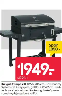 Rusta Kullgrill Pampas XL tilbud