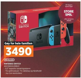 POWER NINTENDO SWITCH tilbud