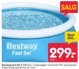 Rusta Basseng Fast Set 2 tilbud
