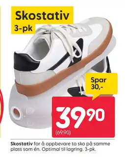 Rusta Skostativ tilbud