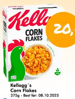 Havaristen Kellogg's Corn Flakes tilbud