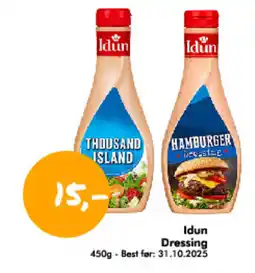 Havaristen Idun Dressing tilbud