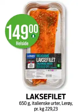 Kiwi LAKSEFILET tilbud