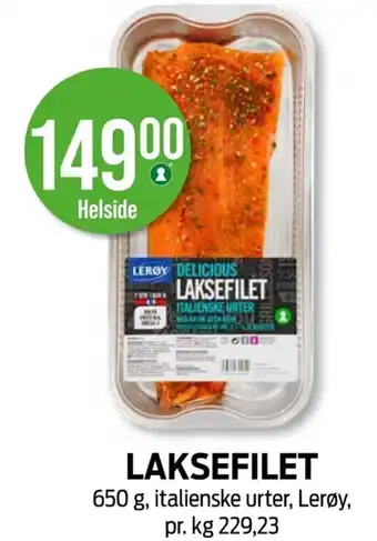 Kiwi LAKSEFILET tilbud