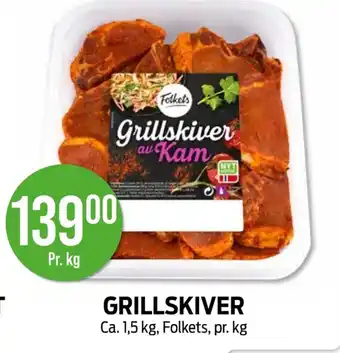 Kiwi GRILLSKIVER tilbud