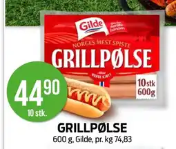 Kiwi GRILLPØLSE tilbud