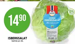 Kiwi ISBERGSALAT Gartner, pr. stk. tilbud