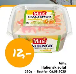 Havaristen Mills Italiensk salat tilbud