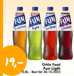 Havaristen Orkla Food Fun Ligth tilbud