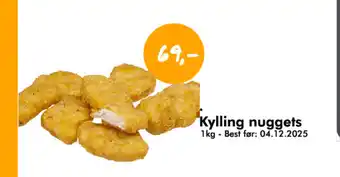Havaristen Kylling nuggets tilbud