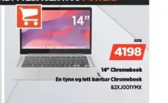 POWER 14" Chromebook En tynn og lett bærbar Chromebook tilbud