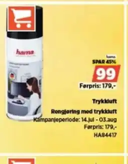 POWER Trykkluft Rengjøring med trykkluft tilbud