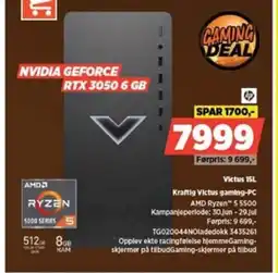 POWER Victus Kraftig Victus gaming-PC tilbud