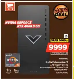 POWER HP Victus Kraftig Victus gaming-PC tilbud