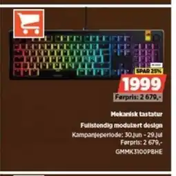 POWER Mekanisk tastatur tilbud