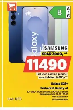 POWER SAMSUNG Galaxy $25+ Forbedret Galaxy Al tilbud