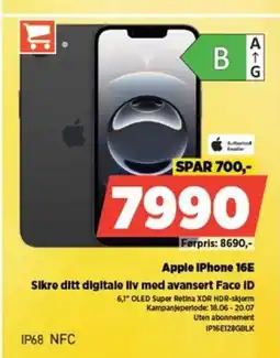 POWER Apple IPhone 16E Sikre ditt digitale liv med avansert Face ID tilbud