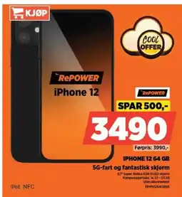POWER REPOWER iPhone 12 5G-fart og fantastisk skjerm tilbud