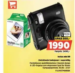 POWER Instax mini 99 Omfattende funksjoner + superstilig tilbud