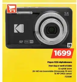 POWER Pixpro FZSS digitalkamer Hver dag er verdt et bilde a tilbud