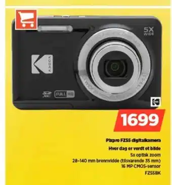 POWER Pixpro FZSS digitalkamer Hver dag er verdt et bilde a tilbud