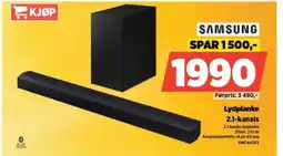 POWER Samsung Lydplanke 2.1-kanals tilbud