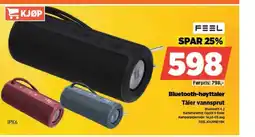 POWER Feel Bluetooth-høyttaler Tåler vannsprut tilbud