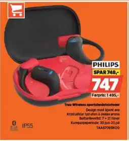 POWER PHILIPS True Wireless sportshodetelefoner tilbud