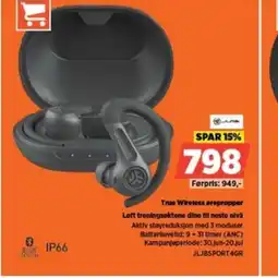 POWER True Wireless arepropper Loft treningsøktene dine til neste nivå Aktiv tilbud