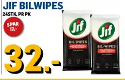 Price Lagerbutikk JIF BILWIPES tilbud