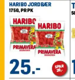 Price Lagerbutikk HARIBO JORDBÆR tilbud