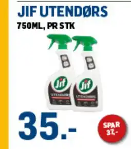 Price Lagerbutikk JIF UTENDØRS tilbud