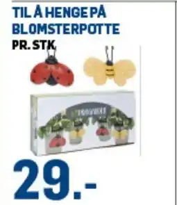 Price Lagerbutikk TIL Å HENGE PÅ BLOMSTERPOTTE PR. STK tilbud