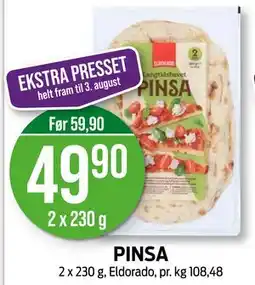 Kiwi PINSA, NOK 49.9 tilbud