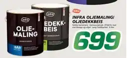 Coop Byggmix INFRA OLJEMALING/ OLJEDEKKBEIS, NOK 699 tilbud