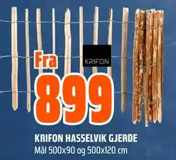 Obs Bygg KRIFON HASSELVIK GJERDE, NOK 899 tilbud