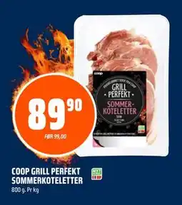 Coop Obs COOP GRILL PERFEKT SOMMERKOTELETTER, NOK 89.9 tilbud