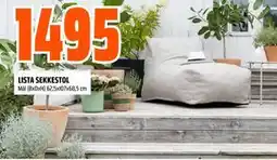 Obs Bygg LISTA SEKKESTOL, NOK 1495 tilbud