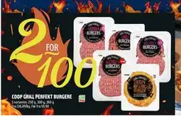 Coop Obs COOP GRILL PERFEKT BURGERE, NOK 100 tilbud