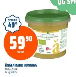 Coop Obs ÄNGLAMARK HONNING, NOK 59.9 tilbud