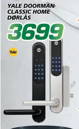 Coop Byggmix YALE DOORMAN CLASSIC HOME DØRLÅS, NOK 3699 tilbud