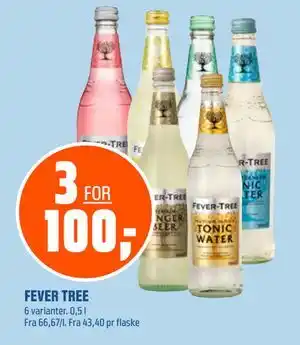 Coop Obs FEVER TREE, NOK 100 tilbud