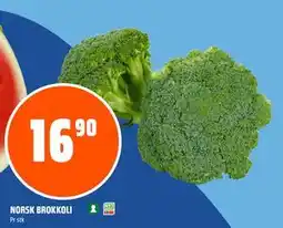 Coop Obs NORSK BROKKOLI, NOK 16.9 tilbud