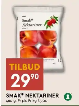 Coop Mega SMAK* NEKTARINER, NOK 29.9 tilbud