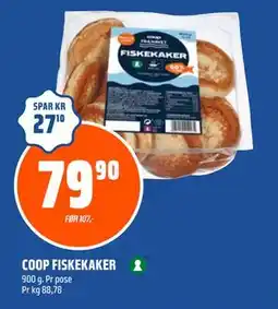 Coop Obs COOP FISKEKAKER, NOK 79.9 tilbud