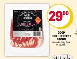 Coop Extra COOP GRILL PERFEKT BACON, NOK 29.9 tilbud