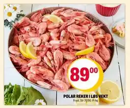 Coop Extra POLAR REKER I LØS VEKT, NOK 89 tilbud